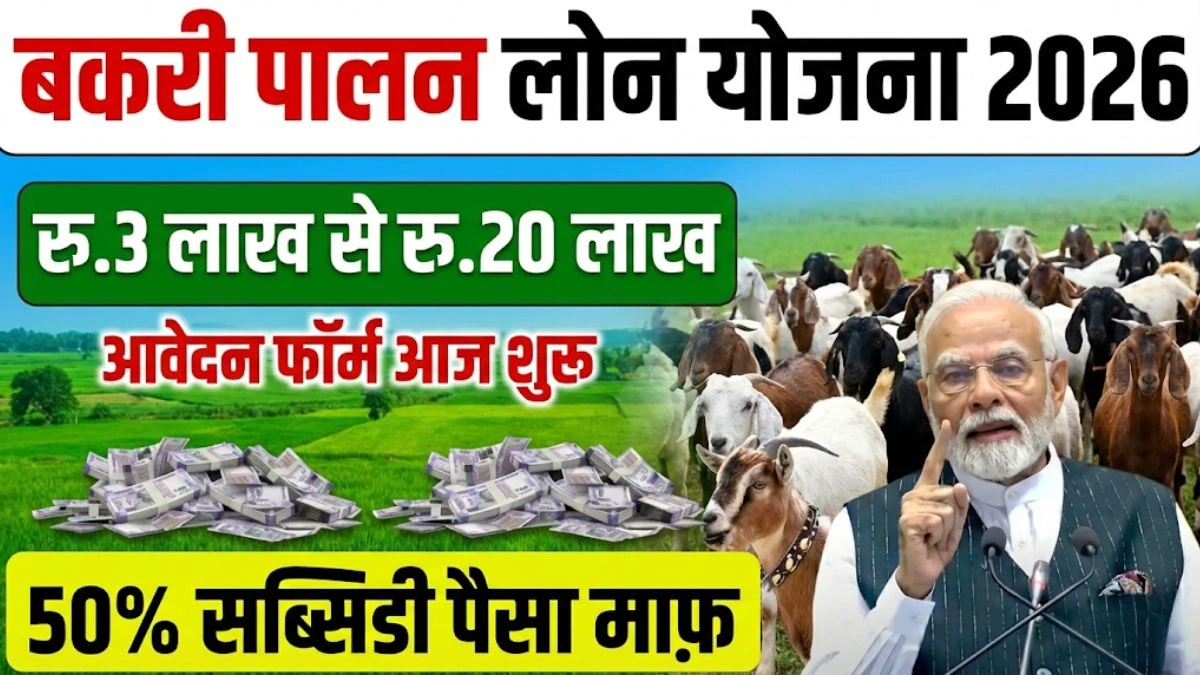 Goat Farming Loan 2026