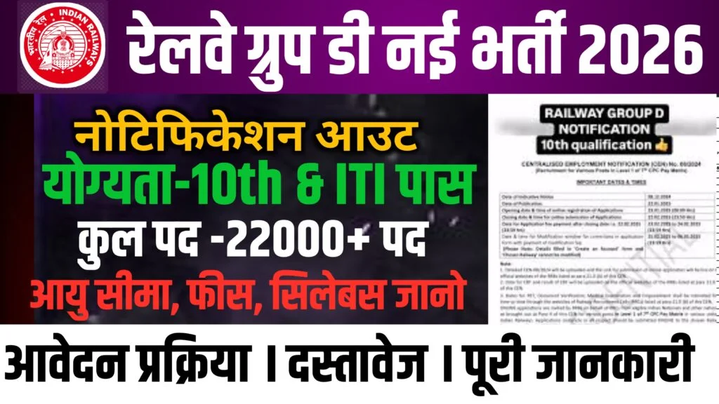 RRB Group D Bharti 2026